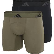 Adidas Underbukser adidas Active Flex Boksershorts Pakke 2 Par Boksershorts - Sort/Kakigrøn