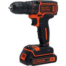 Black & Decker Taladro-atornillador Batería Li Ion 2x18 V