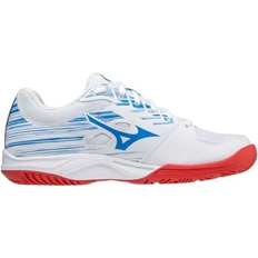 Mizuno Junior Stealth Star - White/Fiery Red/French Blue