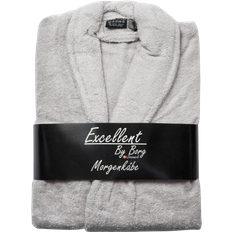 Bambu Morgonrockar Barnkläder By Borg Kid's Bathrobe - Light Grey