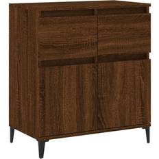 vidaXL Engineered Wood Brown Oak Sideboard 60x70cm