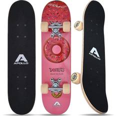 Apollo Donut Cool Designs Complete Skateboard