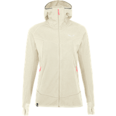 Salewa Puez Hybrid Polarlite Women's Hooded - Oatmeal Melange