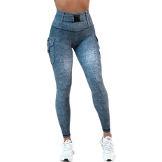 Denim/Jeanstyg Tights Gavelo Cargo Leggings - Denim