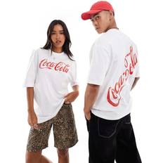 Cropped - Unisex T-shirts ASOS DESIGN Vit T-Shirt Oversize Unisex Modell - Vit