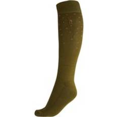 Polka Dot Riding Socks - Vert