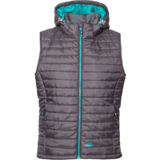 Trespass Women's Aretha Hooded Padded Gilet - Carbon