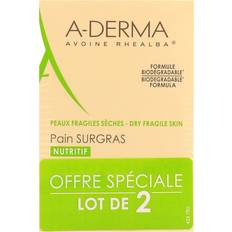 Articles de toilette A-Derma Pain Surgras Nutritif Savon 2x100g