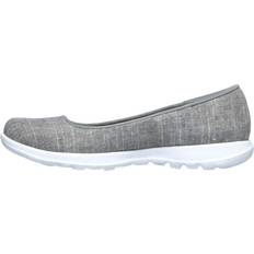 Skechers Go Walk Lite-136001 Ballet Flat - Gray