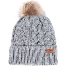 Barbour Penshaw Cable Knit Beanie - Grey