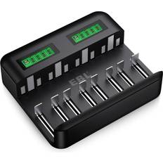 Gogerstar 8 Bay AA AAA C D Battery Charger