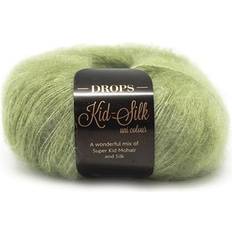 Drops Design Kid Silk Uni Colour Apple Green 210m