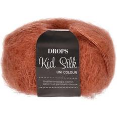 Drops Design Kid Silk Uni Colour Rust 210m
