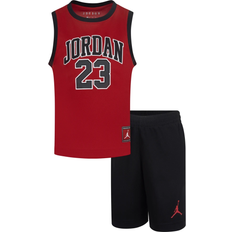 Nike Muscle Tank & Shorts 2pc Set - Punainen