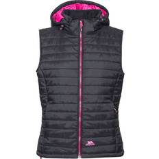 Trespass Women's Aretha Hooded Padded Gilet - Black