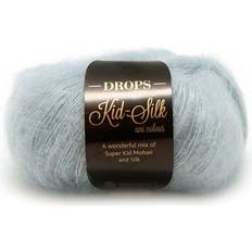 Drops Design Kid Silk Uni Colour Blue Mist 210m