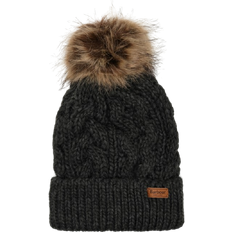 Barbour Penshaw Cable Knit Beanie - Charcoal