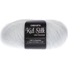 Drops Design Kid Silk Uni Colour Ice Crystal 210m