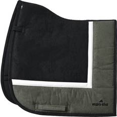 Green Saddle Pads Euro-Star Dressage Saddle Pad For Horses Striped - Vert