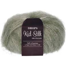 Drops Design Kid Silk Uni Colour Sage Green 210m