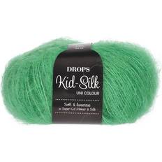Drops Design Kid Silk Uni Colour Parrot Green 210m