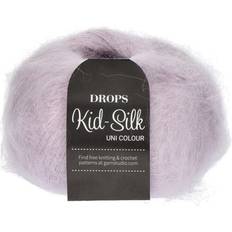 Drops Design Kid Silk Uni Colour Light Lavender 210m