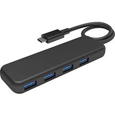 USB Hub Adapter USB-C Connector 4 USB 3.0 Ports