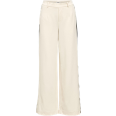 Object Lisa Wide Leg Pants - Cream/Black