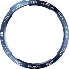 GPS-Empfänger INF Blaue Lünette Weiße Schrift Garmin Fenix 6x
