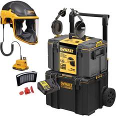 Safety Helmets Dewalt Powered Air Purifying Respirator Hard Hat P3 Filter DS450 Rolling Box