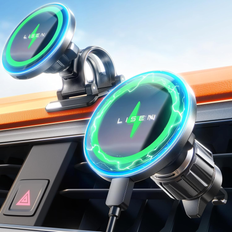 LISEN Magsafe Car Mount Charger 15W