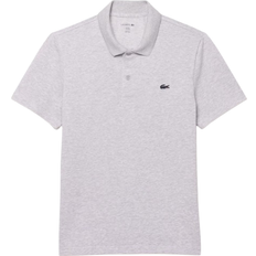 Lacoste Men's Regular Fit Cotton Blend Polo Shirt - Light Heathered Grey