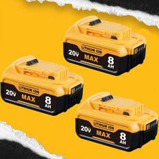 Dewalt Batteries & Chargers Dewalt 18V 8.0Ah Li-ion Slide Battery DCB205-2