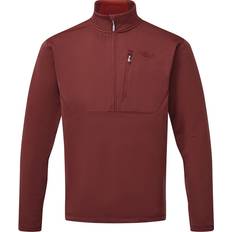 Rab Men's Geon Pull On Fleece Jacket - Oxblood Red
