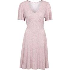 Rose Gold - Women Dresses Mountain warehouse Floral Midi Dress - Pink