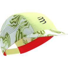 Grøn - Løb Kasketter Compressport Pro Racing Cap Kasket - Green Camo/Fluo Red
