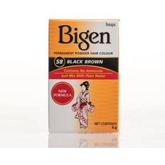 Bigen Permanent Powder Hair Black Brown 58