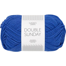 Sandnes Garn Double Sunday Dazzling Blue 108m