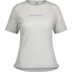 Scott Dame T-shirts Scott Tee Trail Casual Tuned S S Cykeljersey - Grå