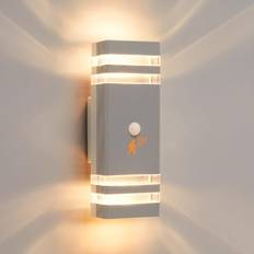 Up Down Outside Lights PIR Outdoor Wall light
