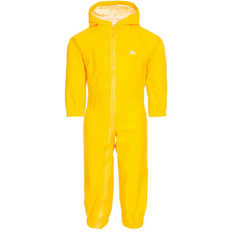 Polyurethane Rain Overalls Children's Clothing Trespass Babies Rain Suit Button - Sunshine (UTTP5013)
