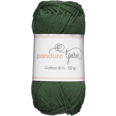 Panduro Garn Cotton 8/4 Dark Green 145m