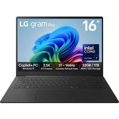 Intel core ultra 7 258v LG Gram Pro AI7 Laptop 32 GB RAM