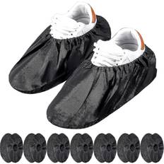 Shoe Covers Kikidex Reusable Non-slip Waterproof Shoe Covers 10 Pairs