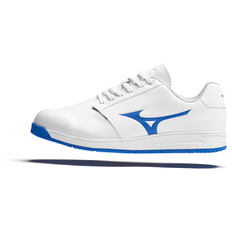 Mizuno 45 Golfsko Mizuno G-Style Golf Shoes - White/Baseball Blue