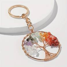 Tree Of Stone Keychain Alloy Charm For Purses Bags Backpacks