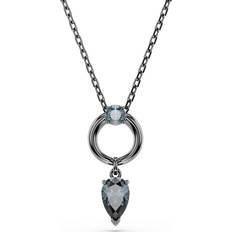 Swarovski Kubisk Zirkon Charms & Vedhæng Swarovski Mesmera Anhänger Verschiedene Schliffe Grau