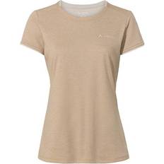 Linne T-shirts Vaude Essential T-Shirt Funktionströja Dam - Beige