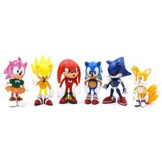 6Pcs Sonic The Hedgehog PVC Action Figure