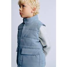 Vests on sale H&M Dusty Blue Puffer Gilet - Boys